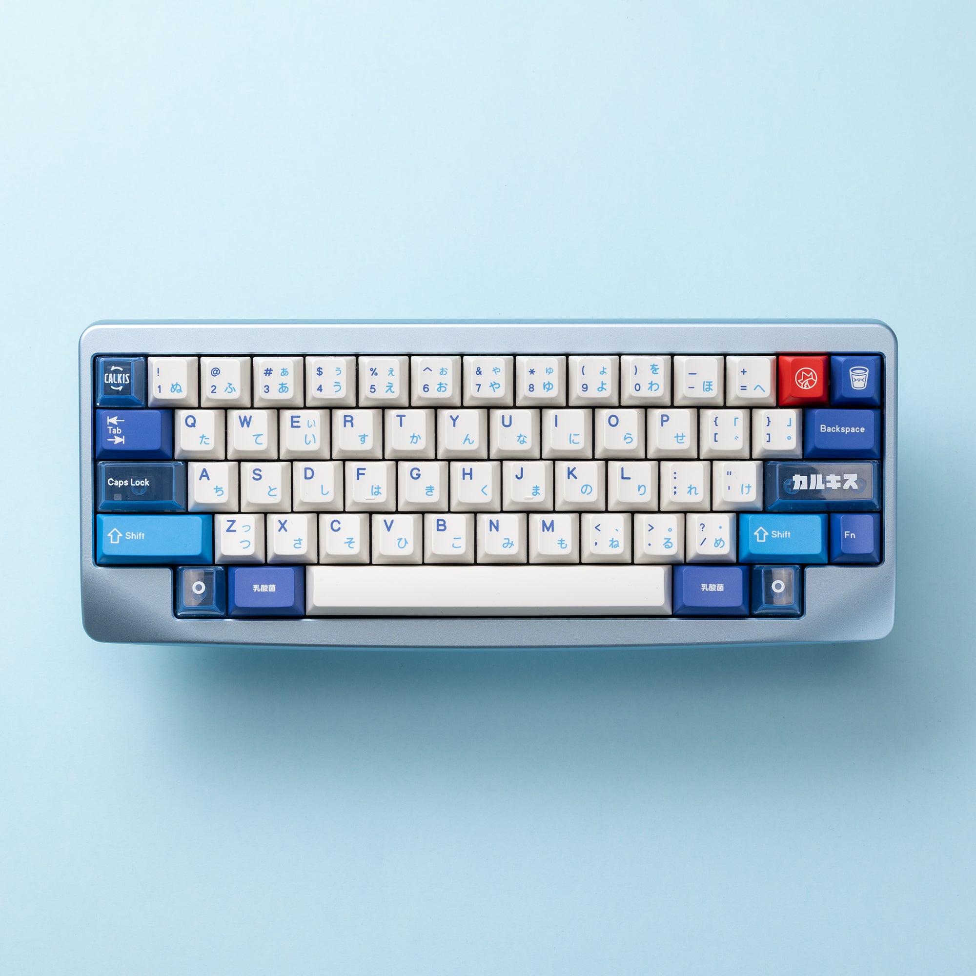 KBDfans Ready to use Agar wired hotswap version with PBTfans Calkis 2