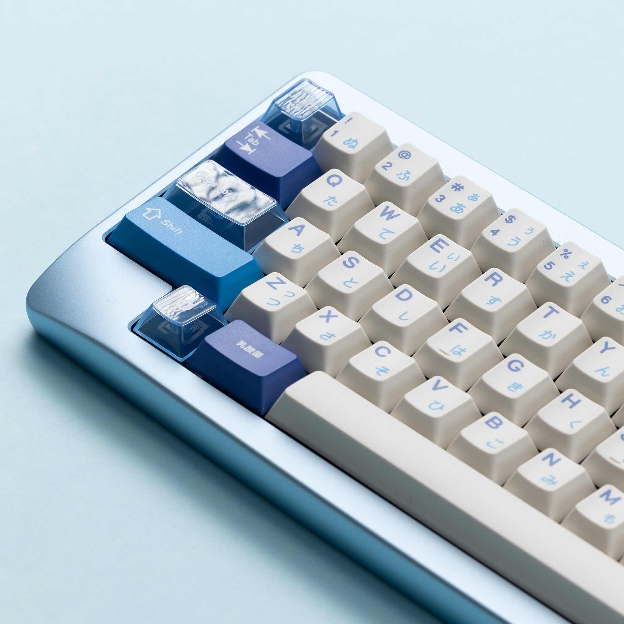 KBDfans Ready to use Agar wired hotswap version with PBTfans Calkis 5