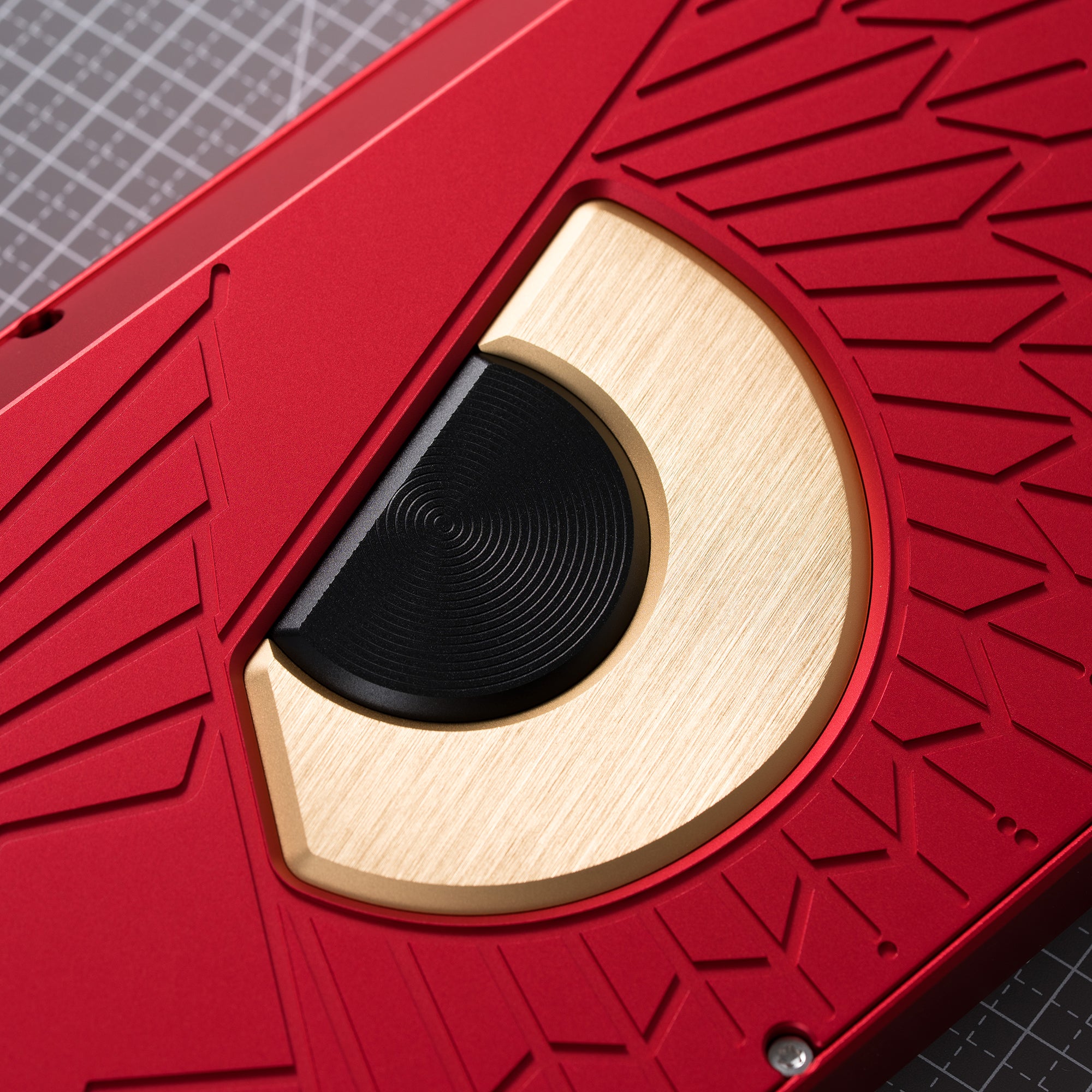 KBDfans Ready to use Athena 1800 Anodized red with PBTfans Target 3