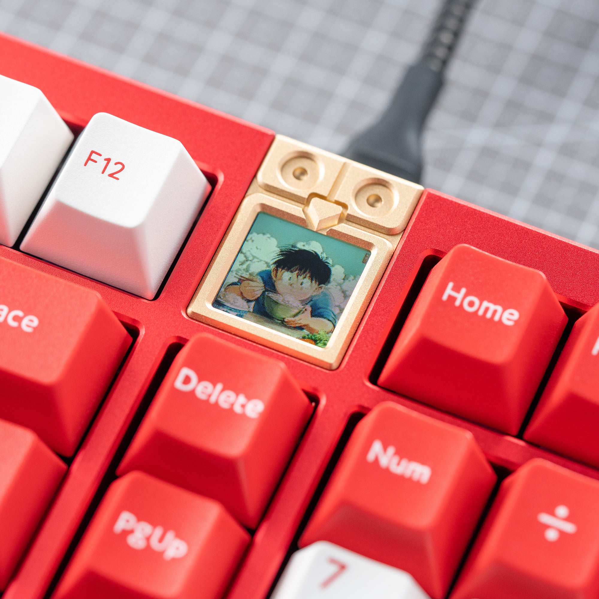 KBDfans Ready to use Athena 1800 Anodized red with PBTfans Target 5
