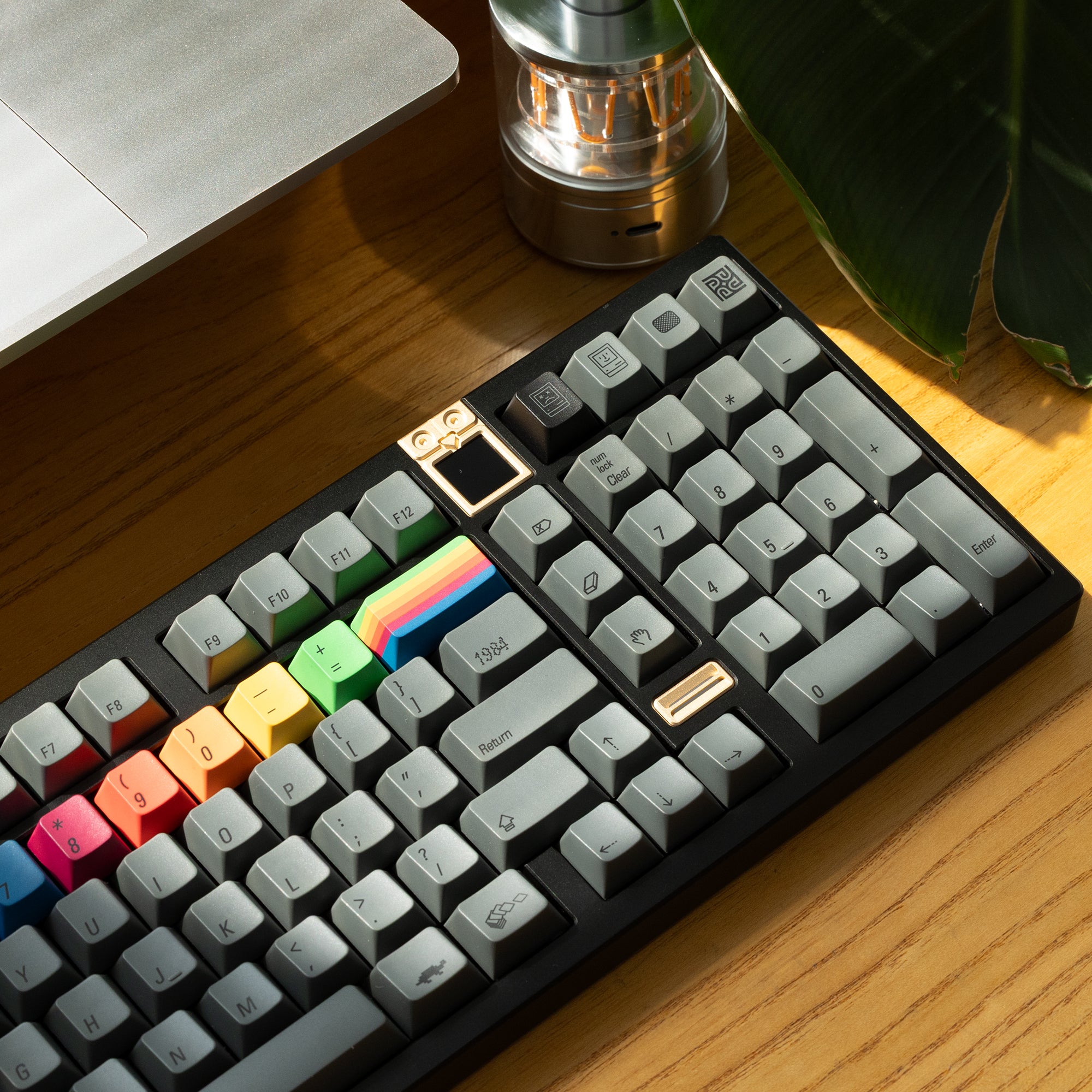 KBDfans Ready to use Athena 1800 with PBTfans 1984 Dark 5