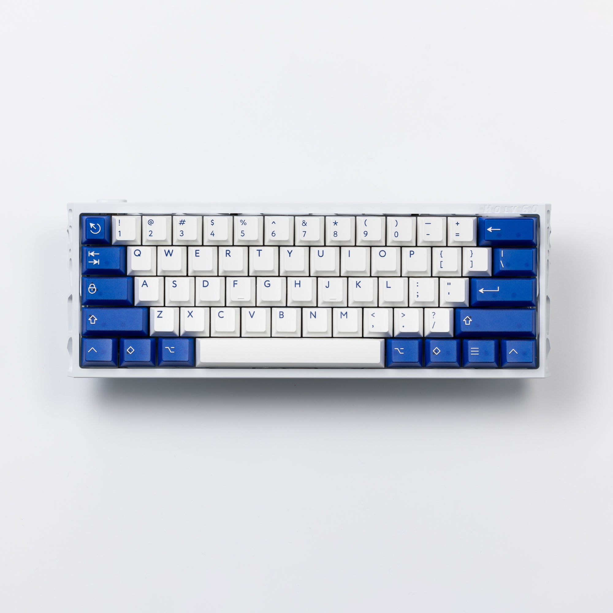 KBDfans Ready to use Holy60 Keyboard with PBTfans Klein Blue R3 3